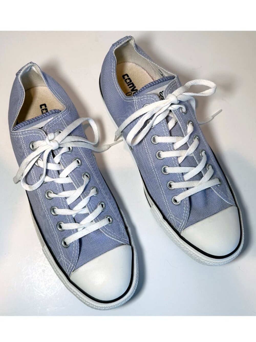 Converse All Star Ortholite Light Purple Low Top Canvas Sneakers Women 9.5 - Picture 11 of 11